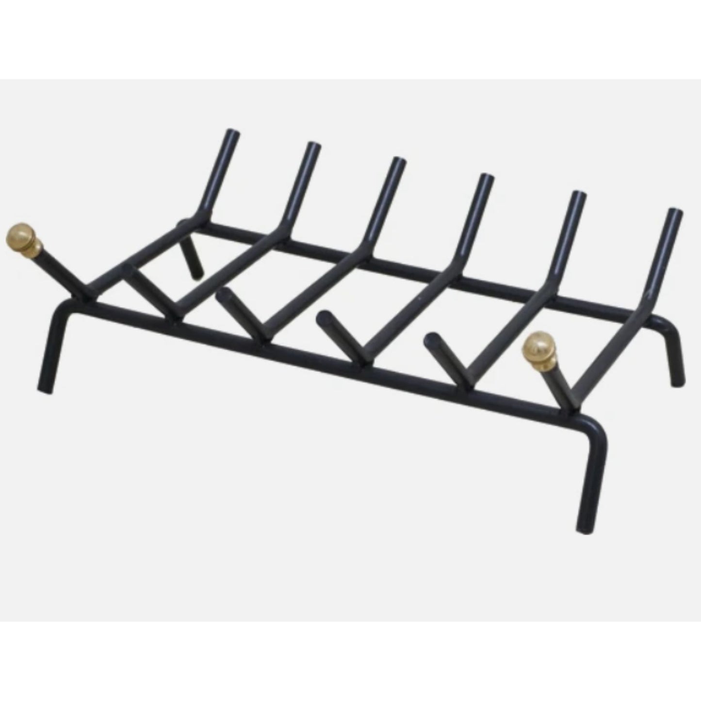 Portalegna per camino in ferro 46x35x16cm