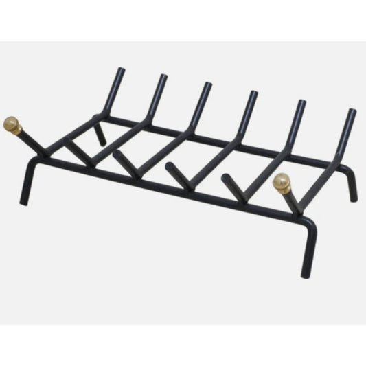 Portalegna per camino in ferro 46x35x16cm