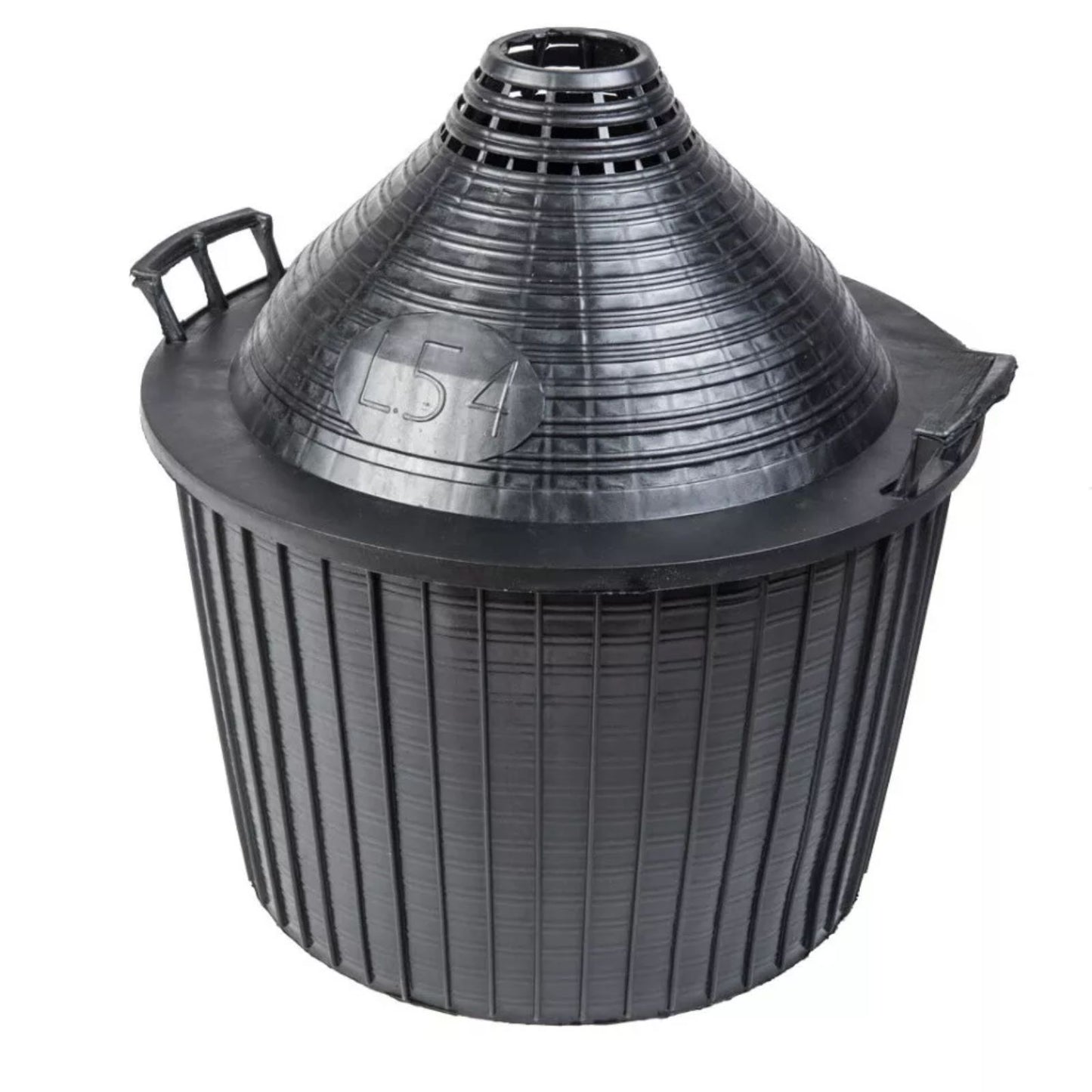 Cesto copridamigiana con manici 54 lt in plastica