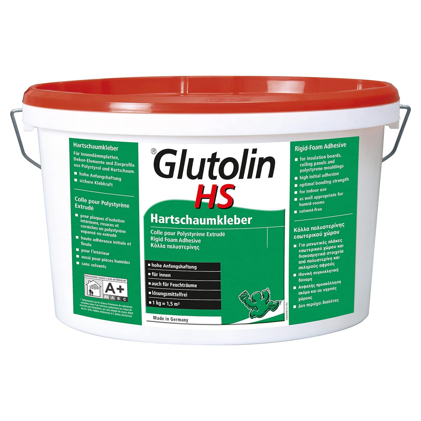 Colla glutolin Hs, collante adesivo in dispersione acquosa