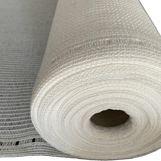 Rete ombreggiante bianca per recinzioni e coperture, telo coprente al 90%