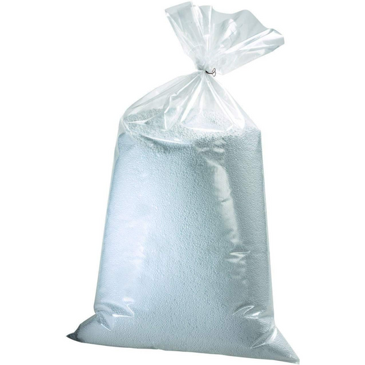 Perle in polistirolo vergine, sacco di perle ideali per riempimento pouf