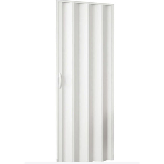 Porta a soffietto pieghevole, 82x210cm, porta salvaspazio in pvc