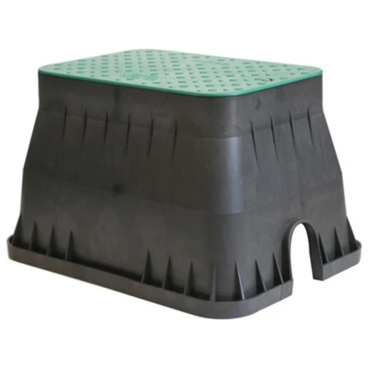 Pozzetto rettangolare cm 38x49,6 x H30 con coperchio in plastica