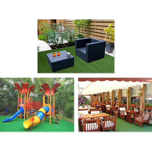 Erba sintetica prato artificiale spessore 25 mm, per esterno balconi giardino