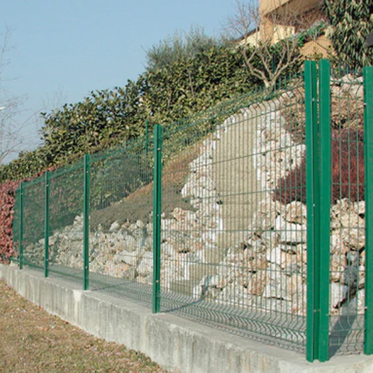 Paletto quadro per cancellata 50x50mm-h130cm verde