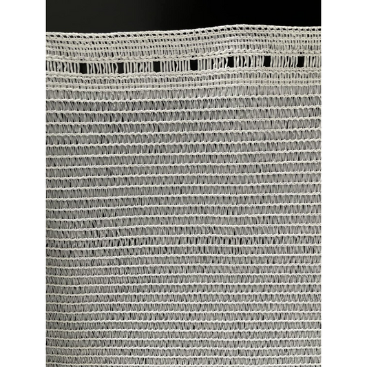 Rete ombreggiante bianca per recinzioni e coperture, telo coprente al 90%