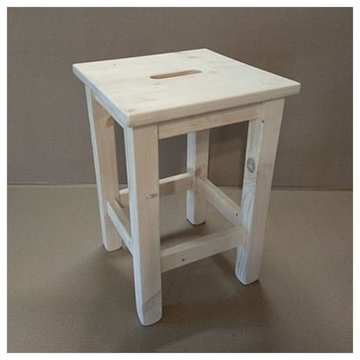 Sgabello alto in legno , multiuso, cm 30x30xh45