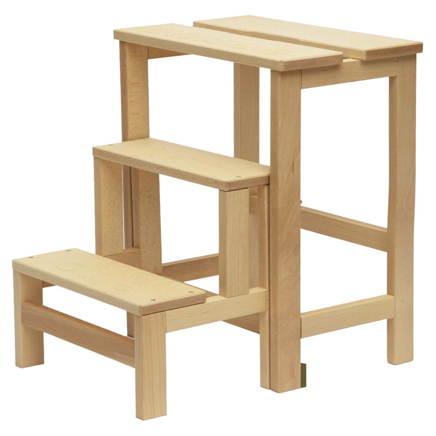 Sgabello 'Ribaltina' in legno, salvaspazio, multiuso