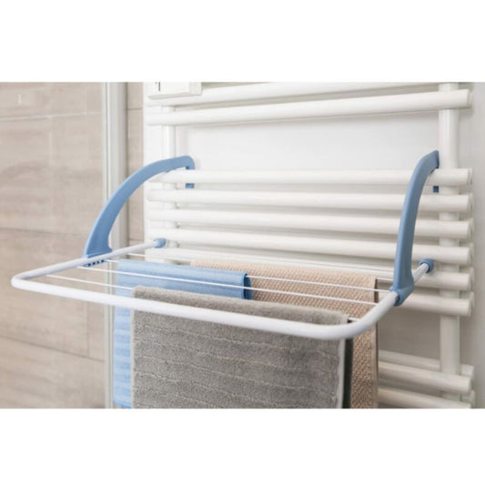 Stendibiancheria in acciaio verniciato, con braccia in resina, 3 mt