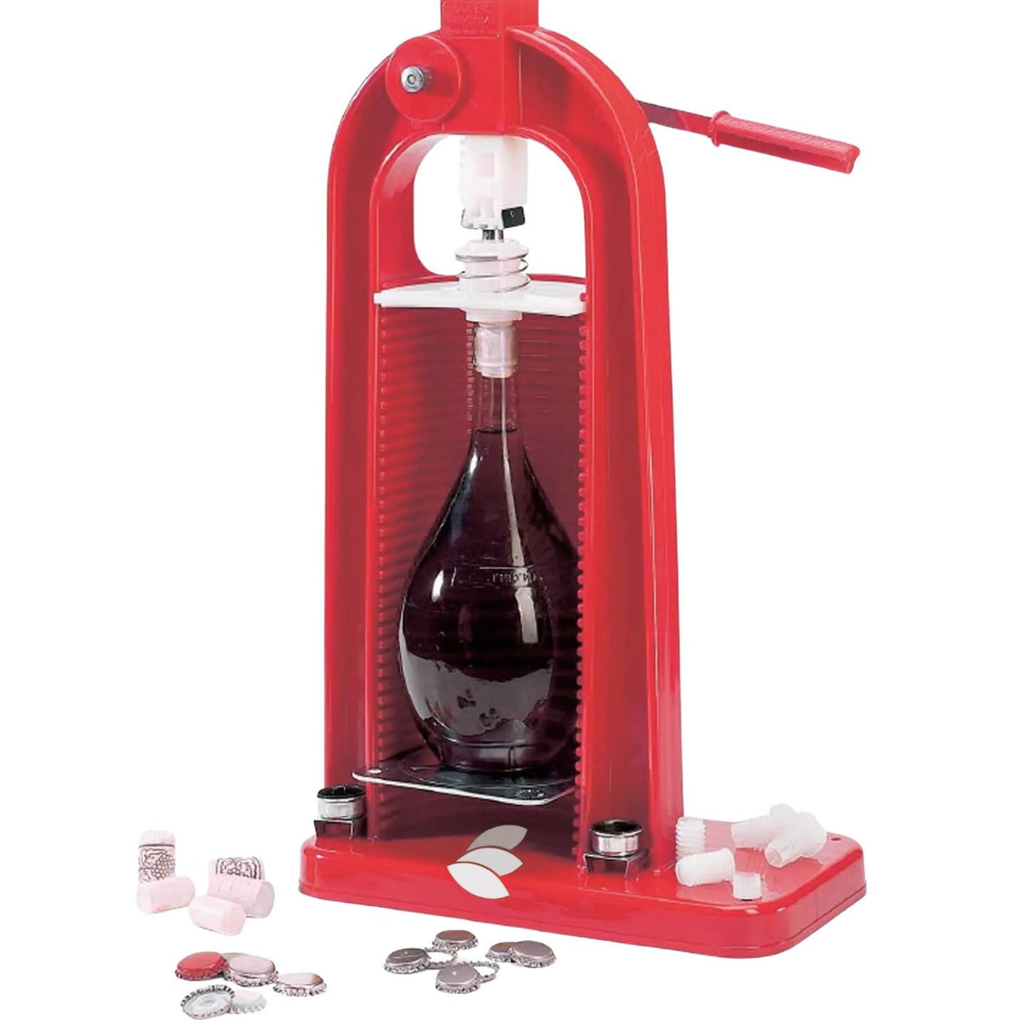 Tappatrice a colonna in polipropilene per tappi a corona e sughero