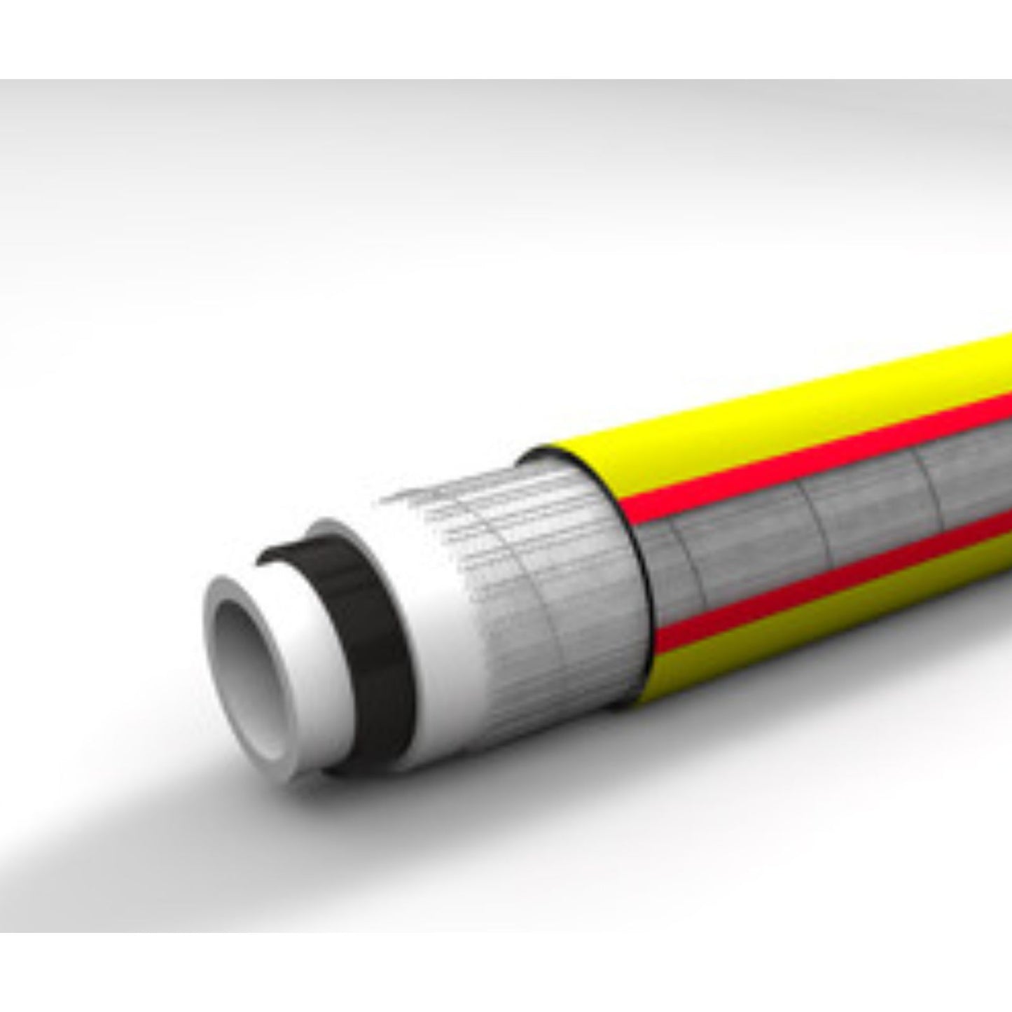 Tubo da giardino 15mm x 15mt - 5/8" coestruso con kit 'Flora' antitorsione