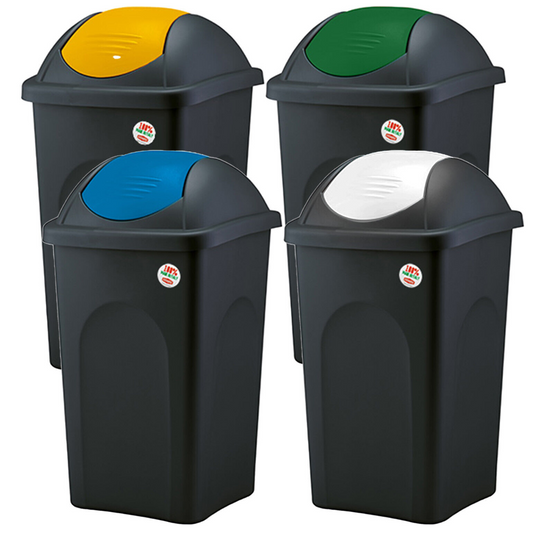 Bidone pattumiera basculante raccolta differenziata 30-60 Lt