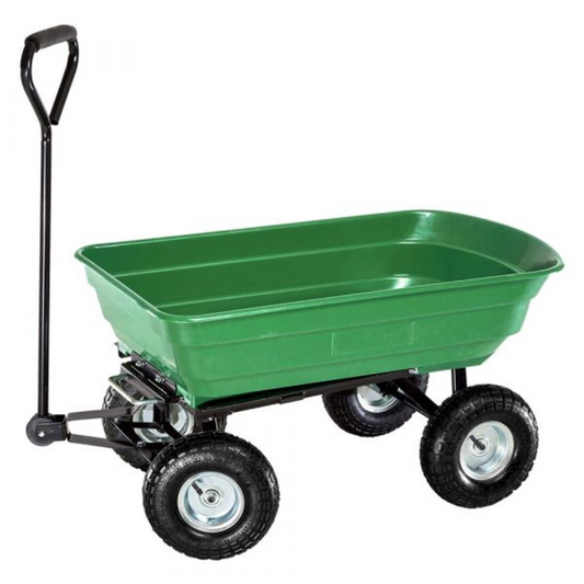 Carrello ribaltabile da giardino "Bob" con ruote