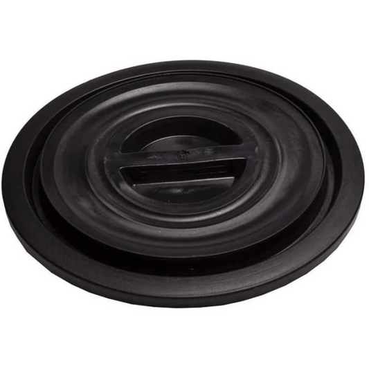 Coperchio per bidone in plastica multiuso sovrapponibile, per giardinaggio ed edilizia