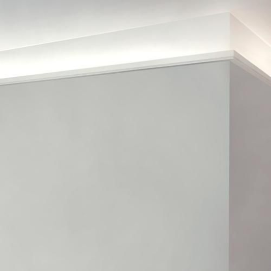 Velette LED in XPS per soffitto e pareti, cornici decorative