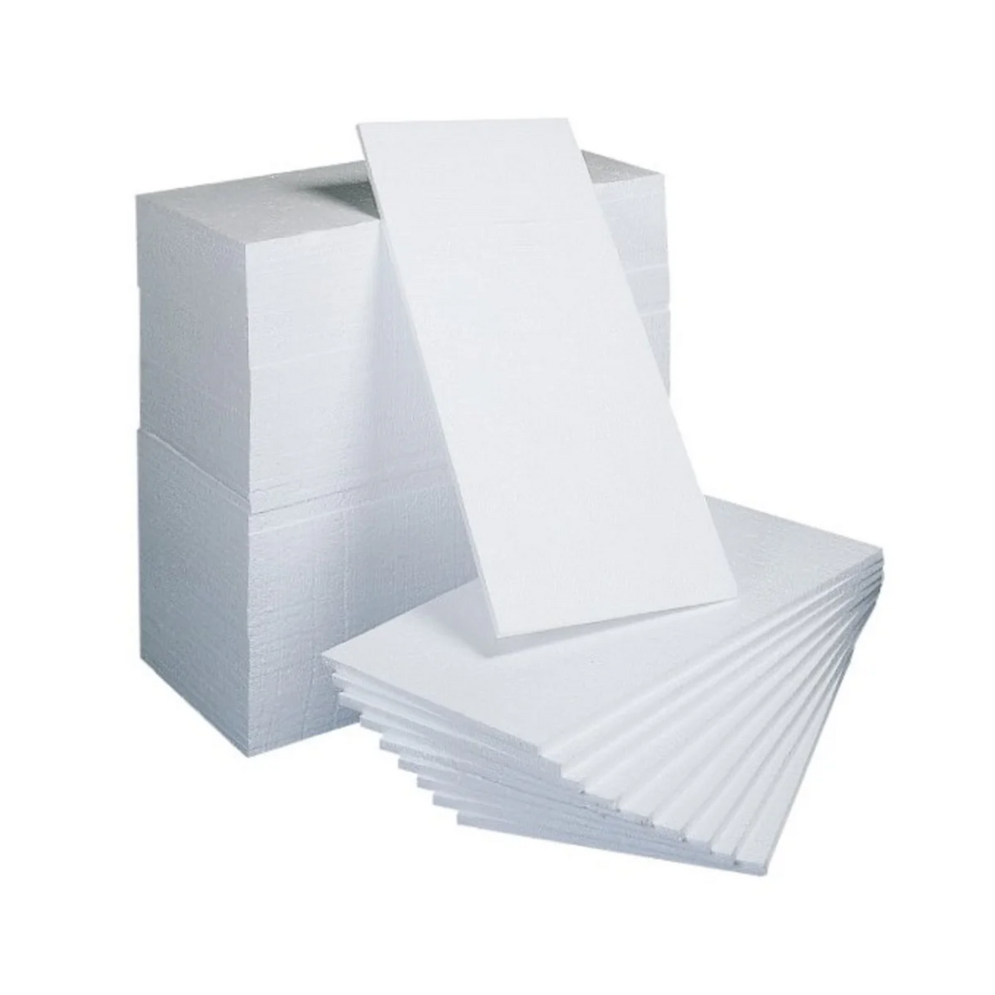Foglio in polistirolo estruso Depron, 80 x 125 cm, per isolamento termico e acustico
