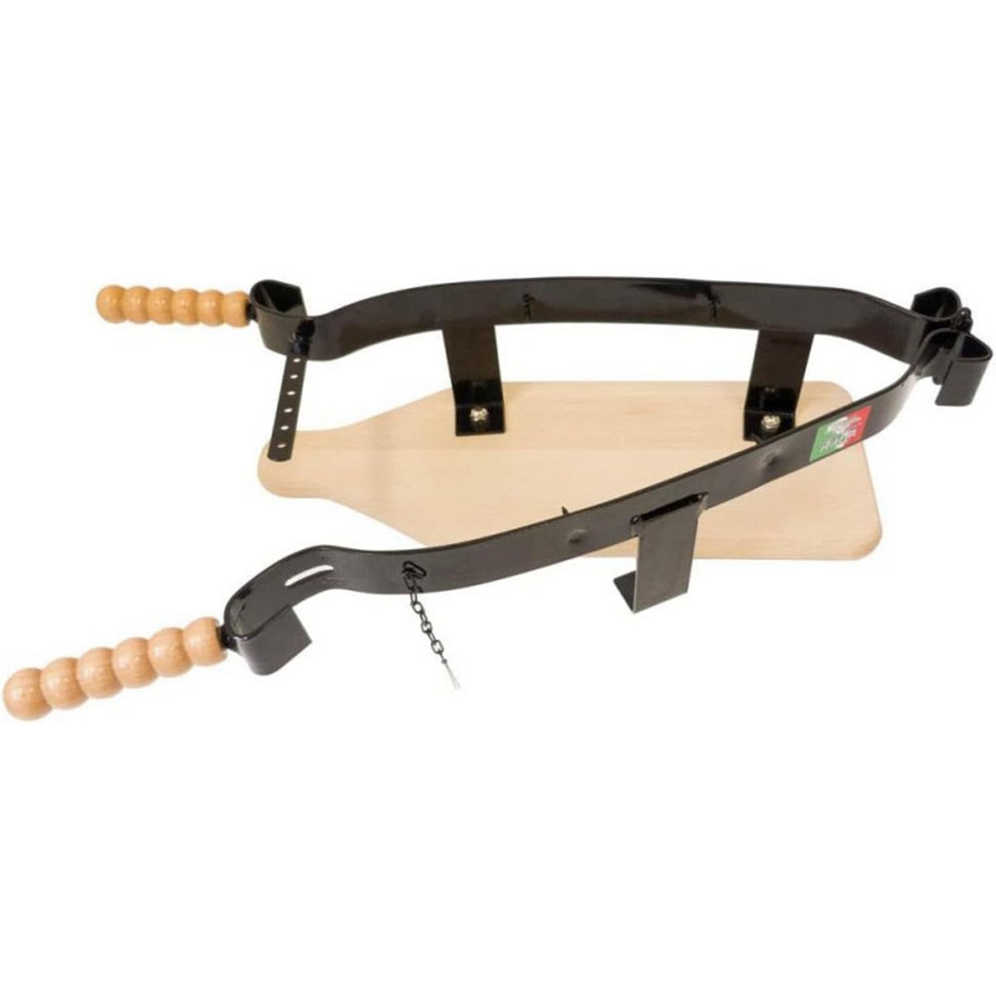 Morsa ferma e porta prosciutto in ferro, made in italy