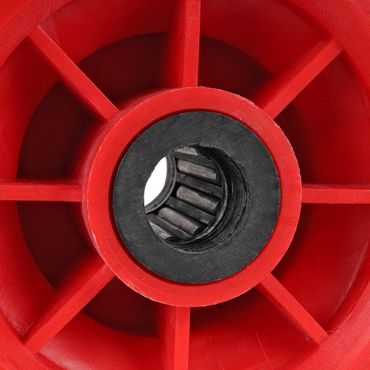 Coppia ruote antiforatura in gomma