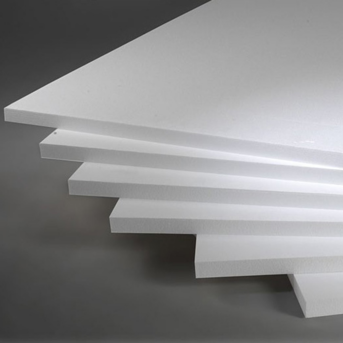 Pannelli in polistirolo per isolamento termico spessore 1cm, EPS 100, 100x50cm