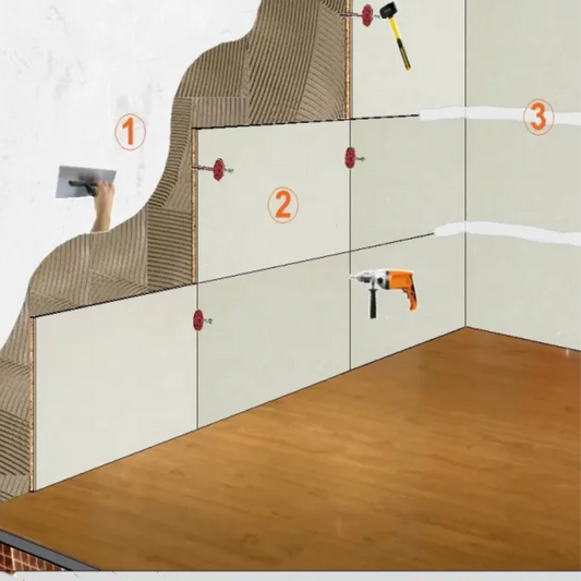 Pannelli in polistirolo per isolamento termico spessore 5cm, EPS 100, 100x50cm