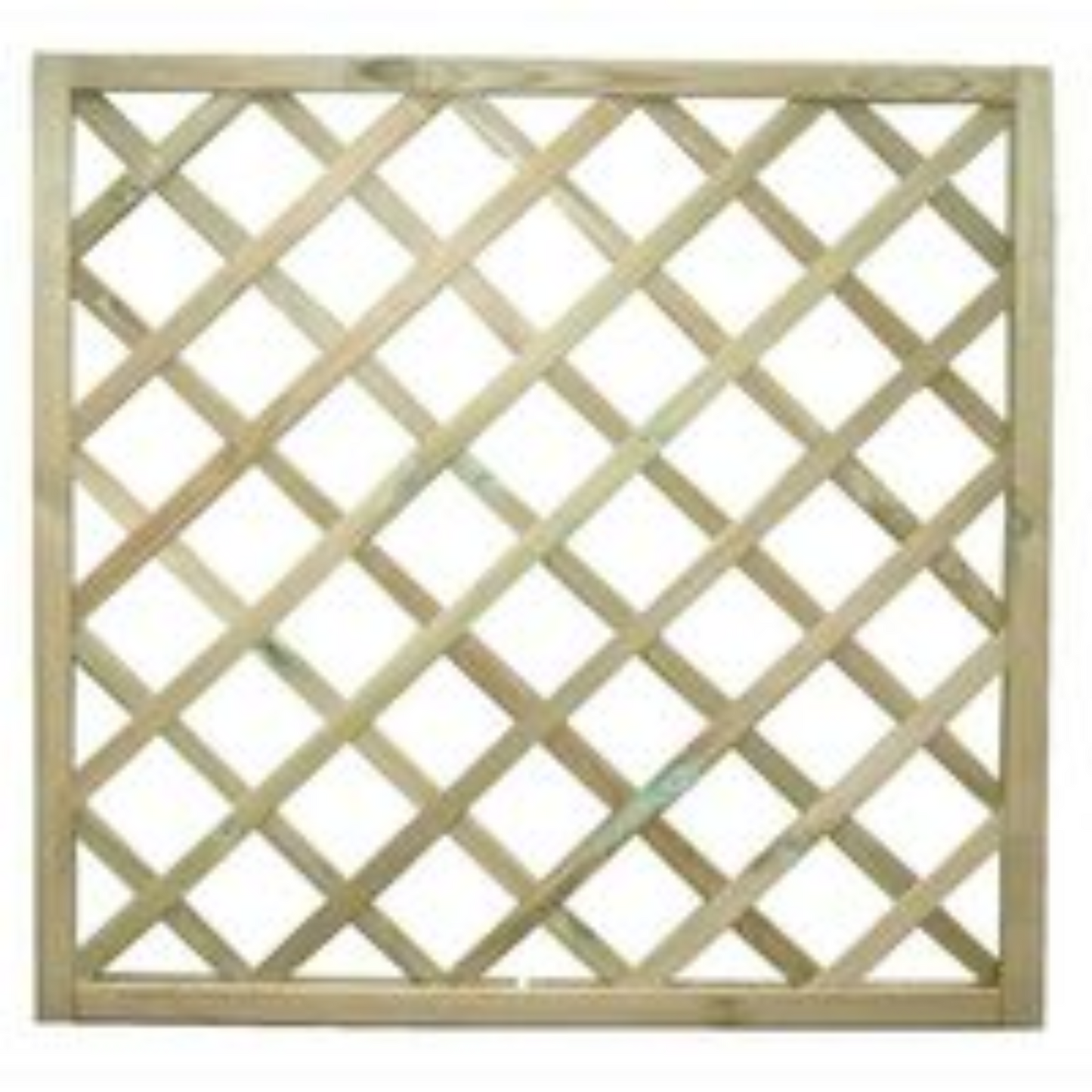 Pannello grigliato quadrato 90 x 90 cm, recinzione in legno di pino fresco impregnato