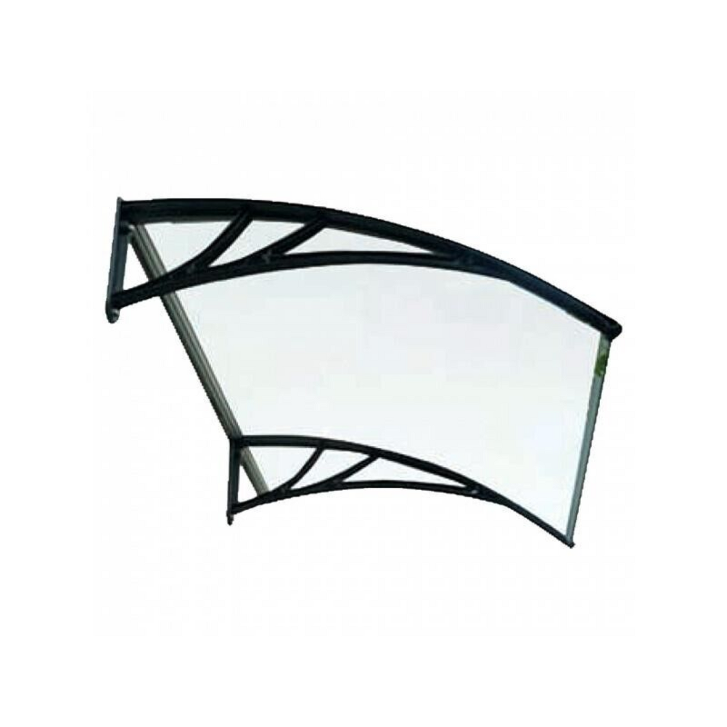 Pensilina da esterno modulabile trasparente spessore 3mm