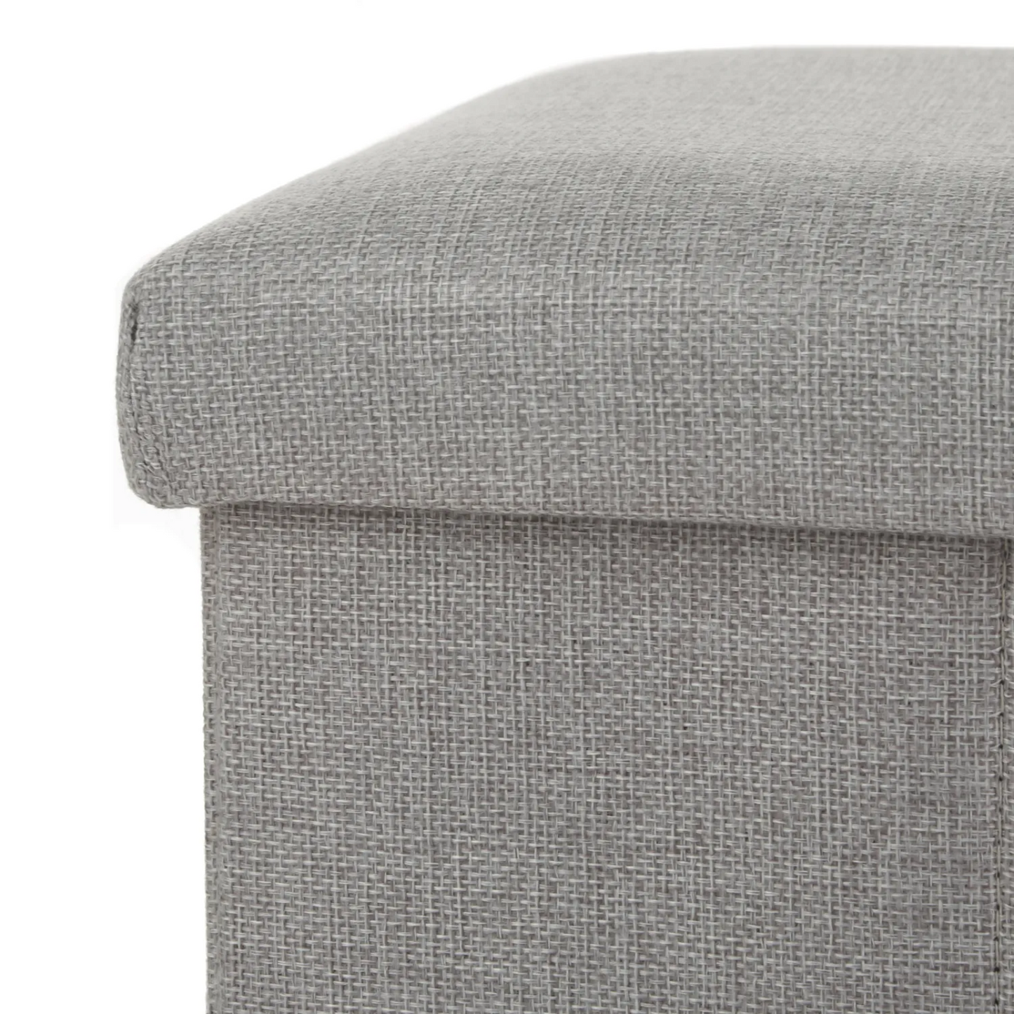 Pouf Cubo con coperchio, imbottito, removibile