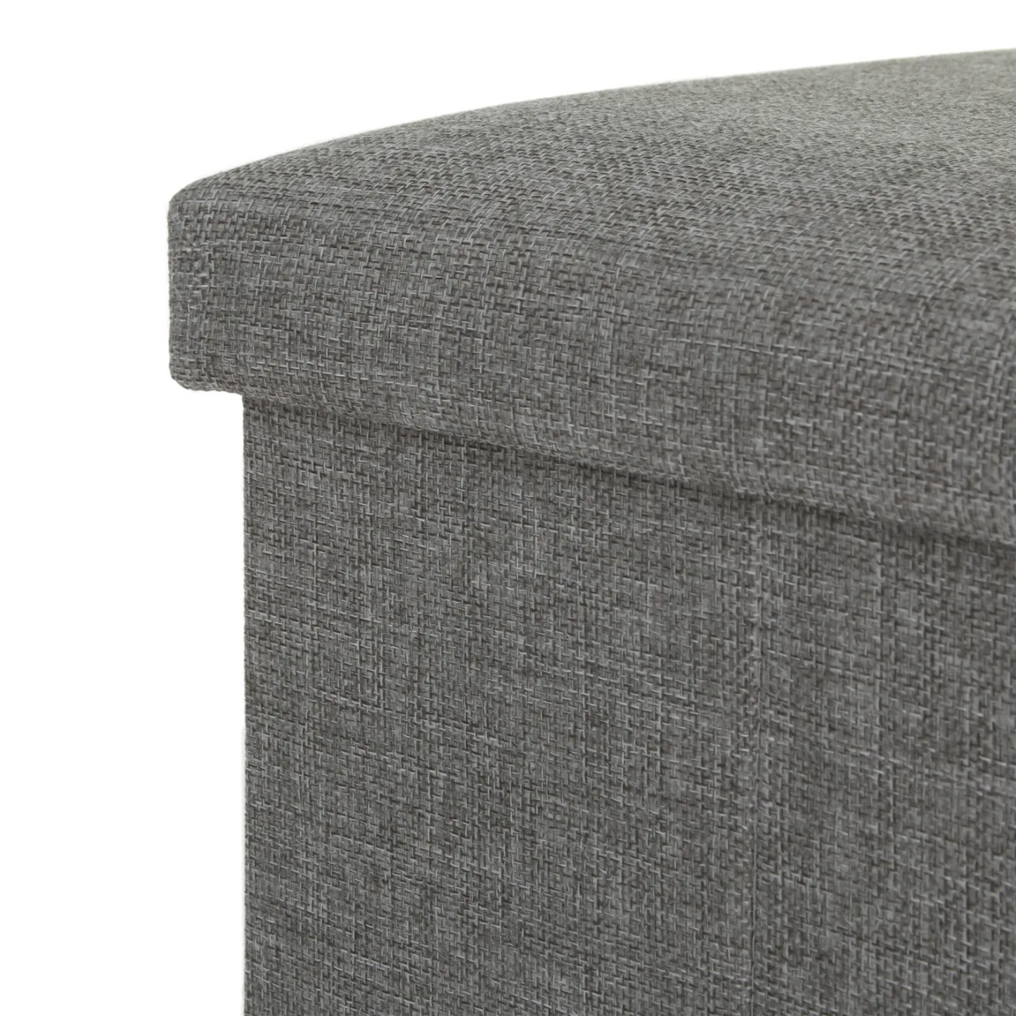 Pouf Cubo con coperchio, imbottito, removibile