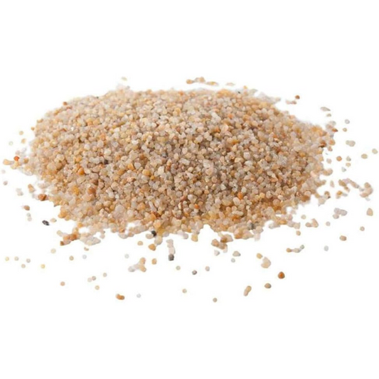 Sabbia quarzifera per composizione malte, lettiera animali e giardinaggio