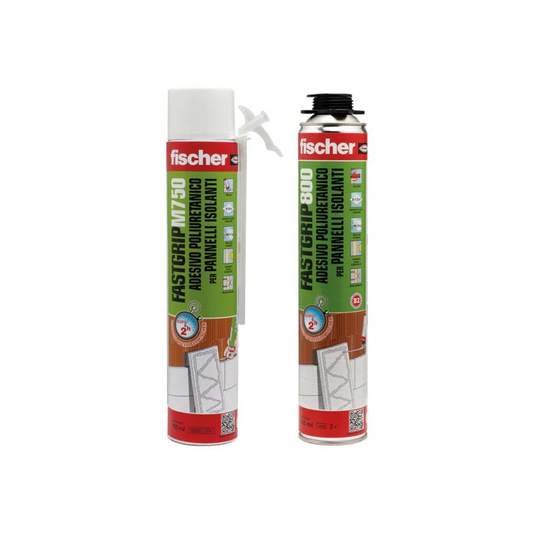 Schiuma poliuretanica adesiva per l'incollaggio di pannelli isolanti 800 ml