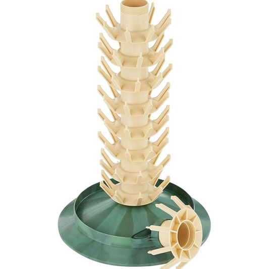 Scolabottiglie verticale in plastica 81 posti