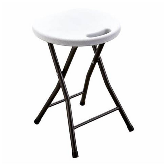 Sgabello pic nic 'Party' richiudibile salvaspazio in plastica e acciaio