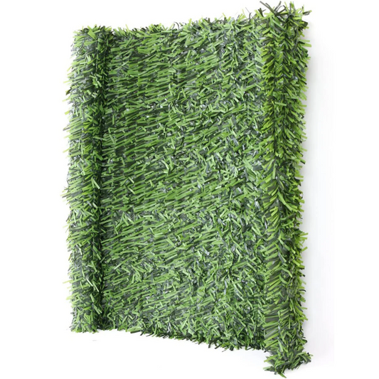 Siepe artificiale sempreverde, privacy e protezione per balconi, recinzioni e giardini