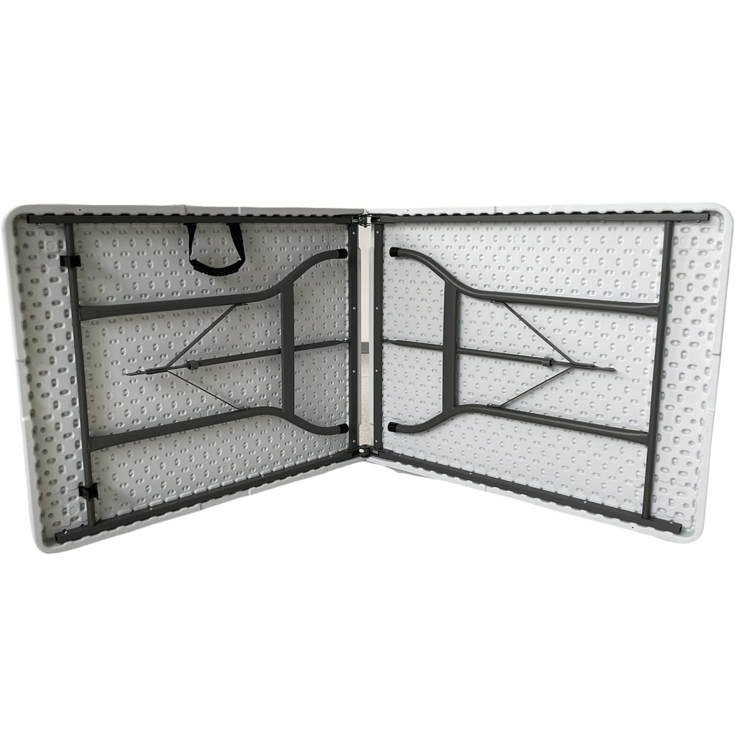 Tavolo catering pieghevole richiudibile a valigetta 180x75x72 cm