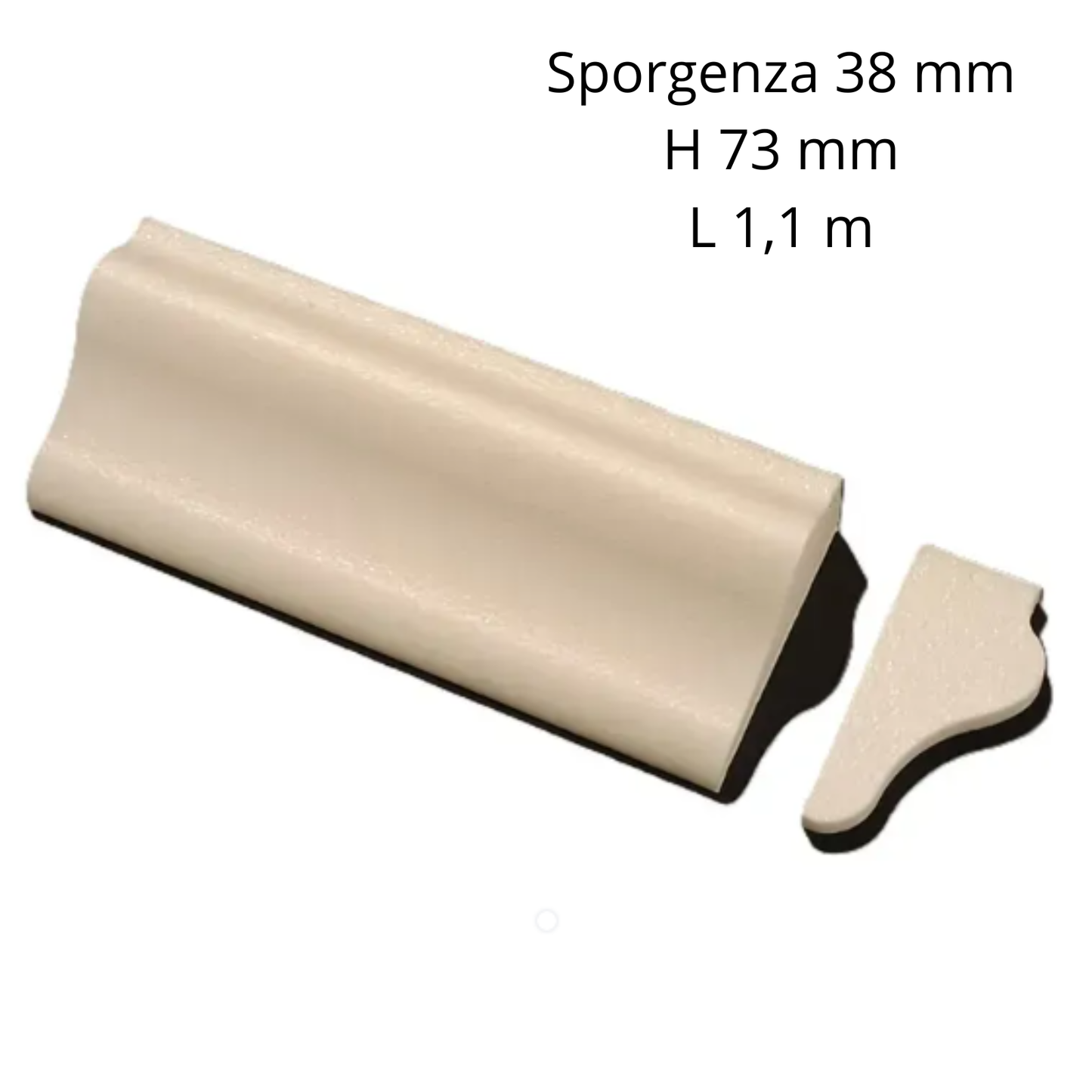 Set 5 Cornici decorative in polistirolo XPS per soffitto e pareti