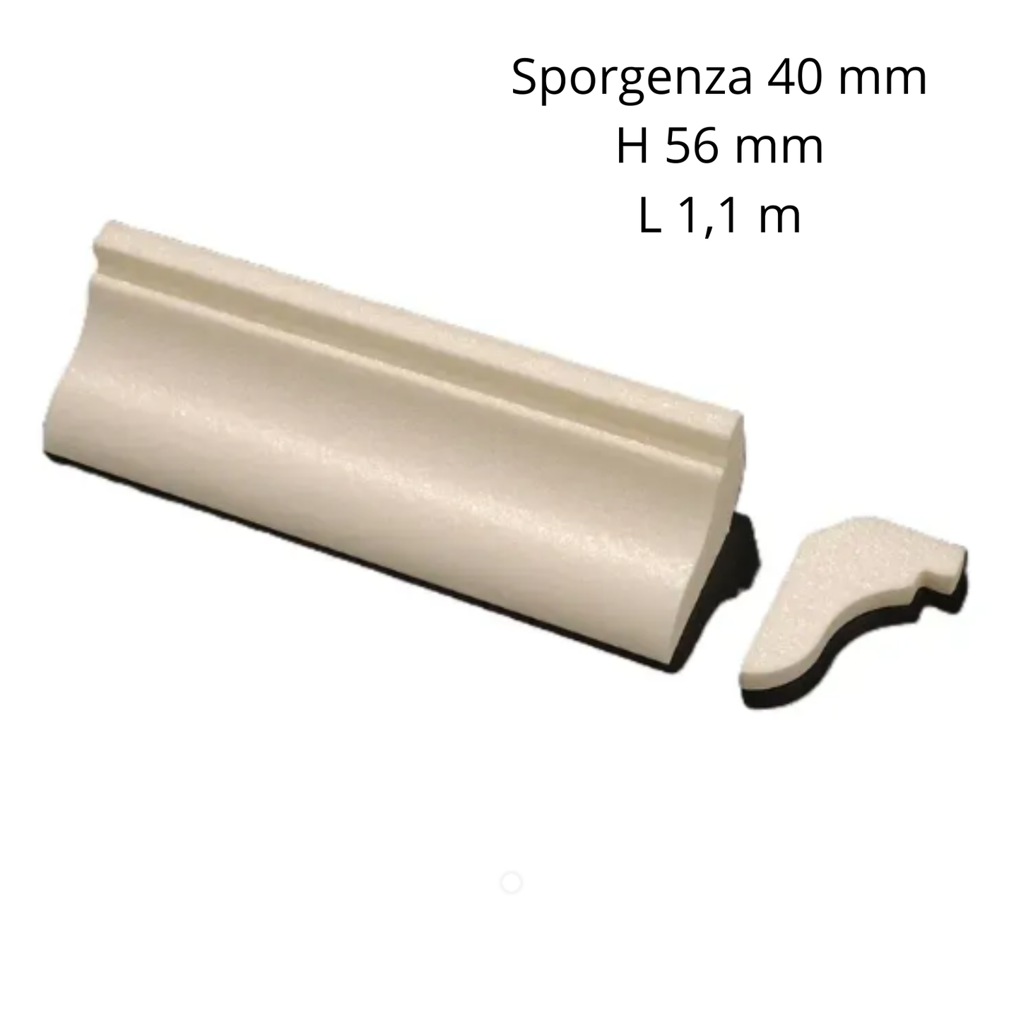 Set 5 Cornici decorative in polistirolo XPS per soffitto e pareti