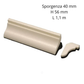 Set 5 Cornici decorative in polistirolo XPS per soffitto e pareti