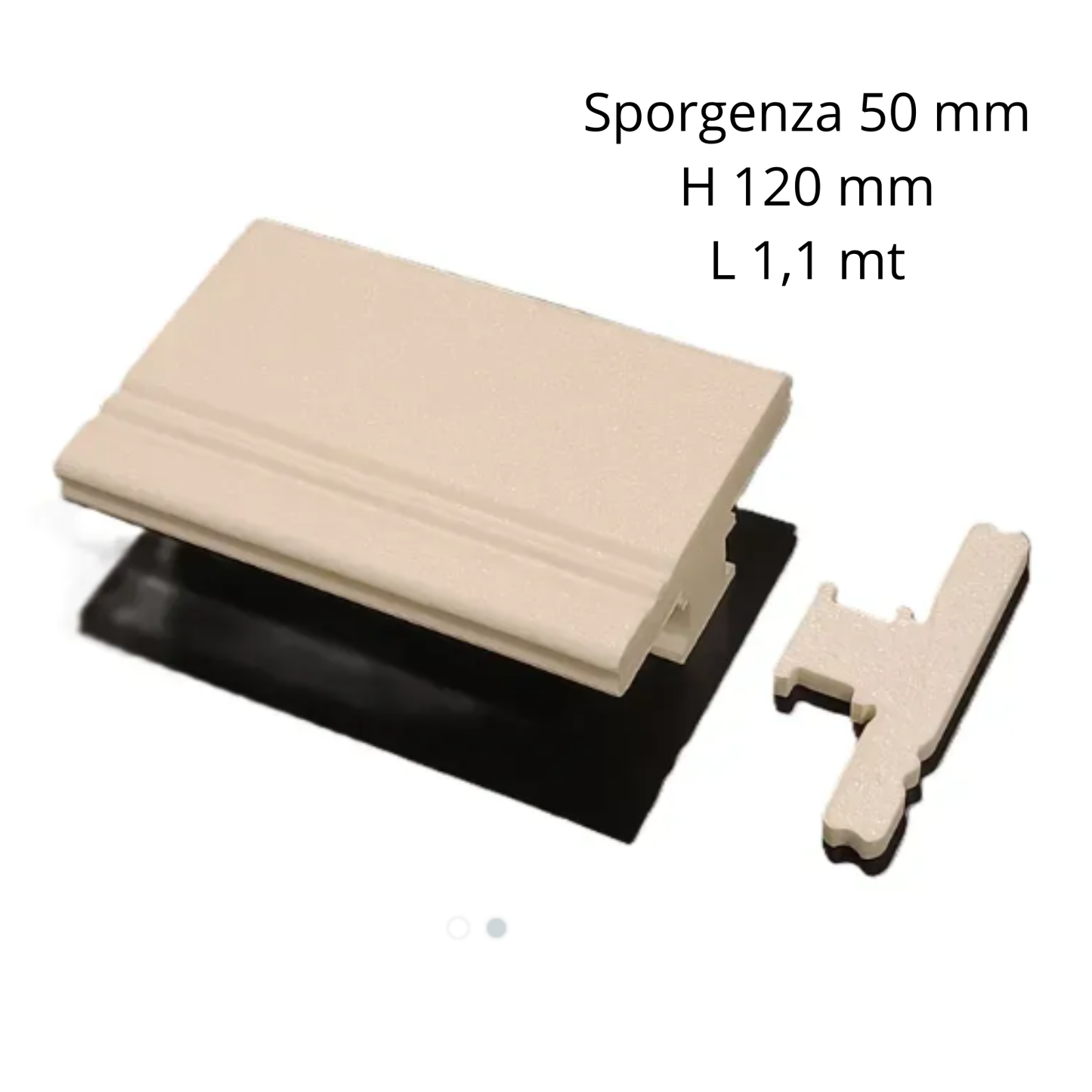 Set 5 Cornici decorative in polistirolo XPS per soffitto e pareti