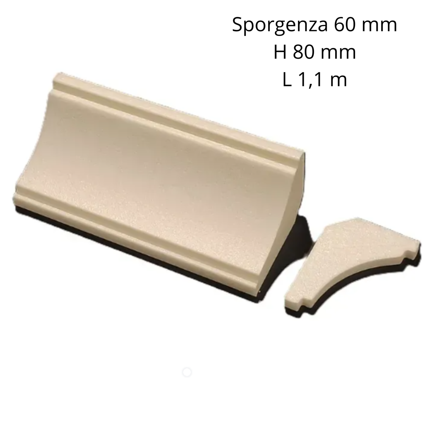 Set 5 Cornici decorative in polistirolo XPS per soffitto e pareti