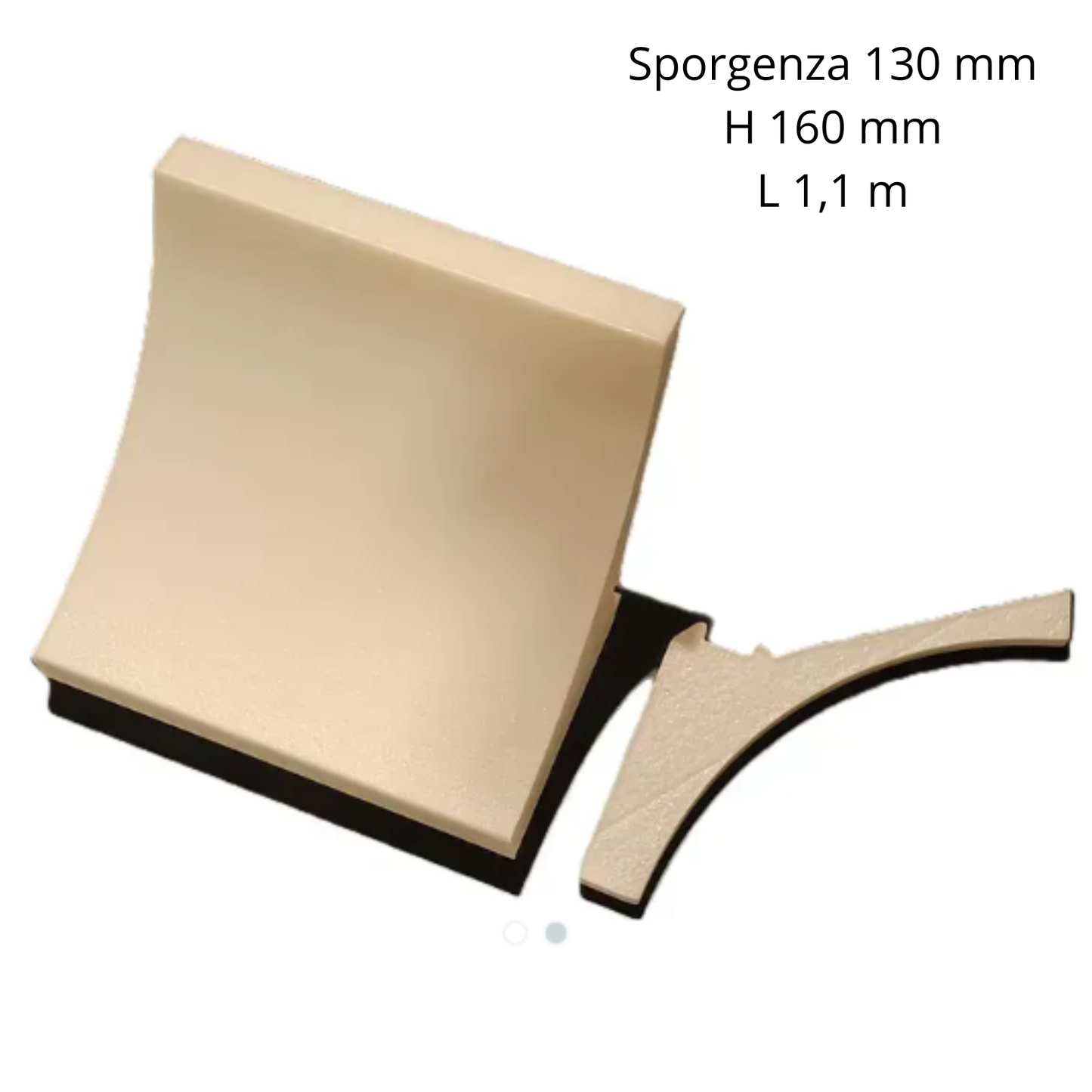 Set 5 Cornici decorative in polistirolo XPS per soffitto e pareti