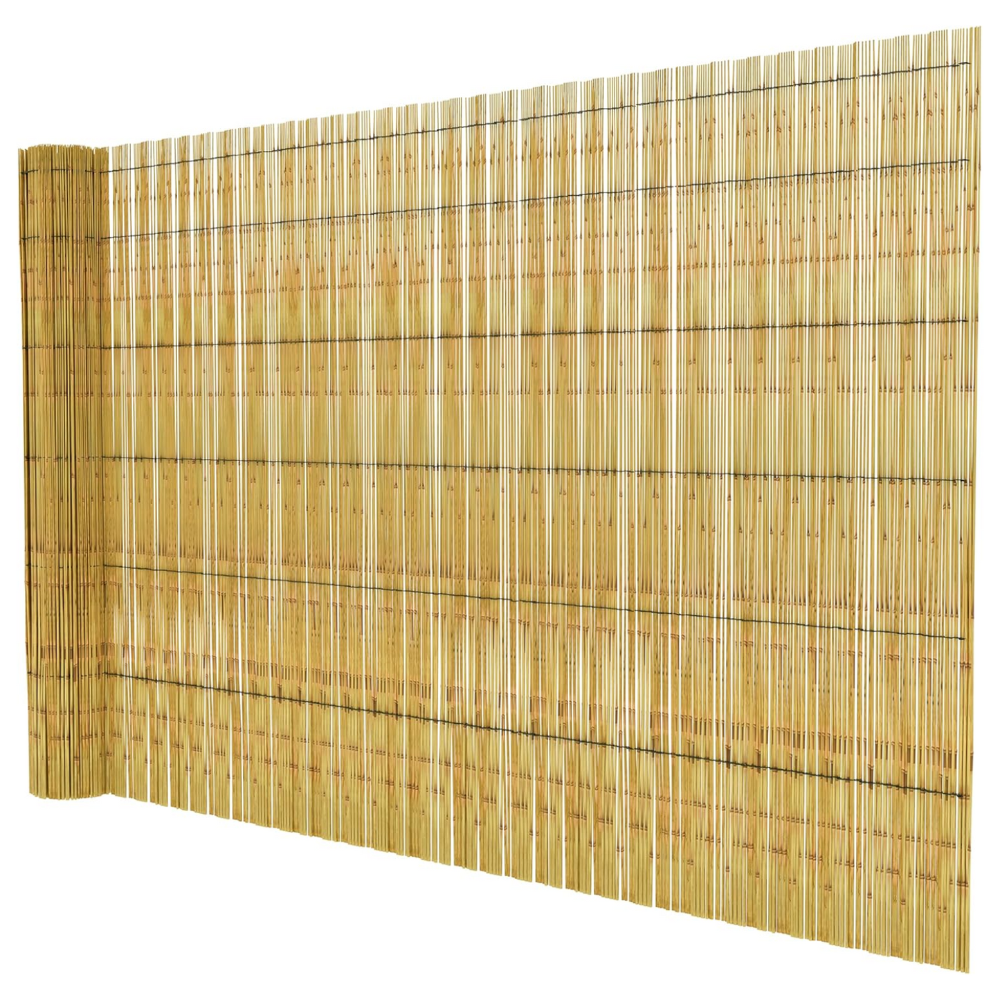 Arella in bambù naturale, cannette in bamboo, listelli da 5mm