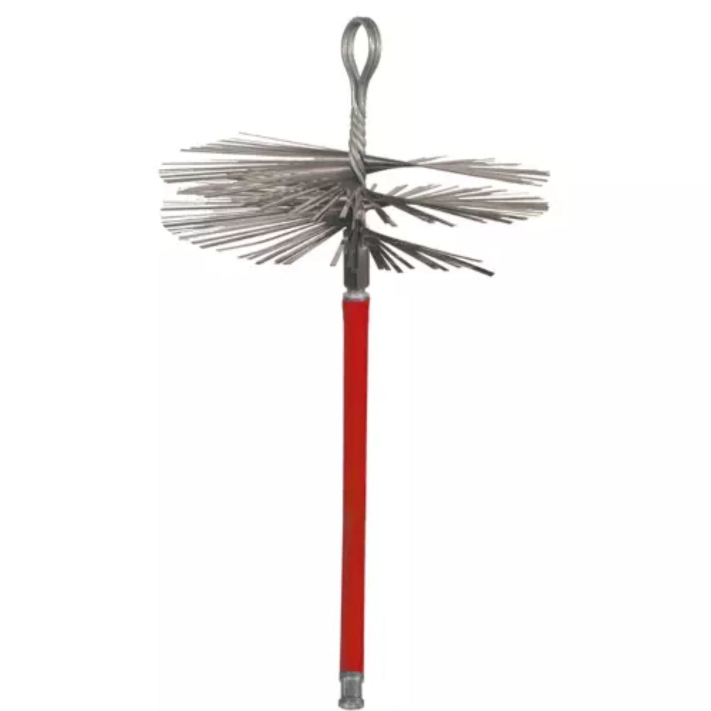 Kit pulizia spazzacamino con 5 aste flessibili + scovolo Ø 250 mm