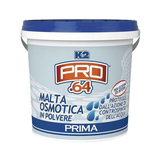 Malta osmotica in polvere ideale per risanare e impermeabilizzare pareti e pavimenti