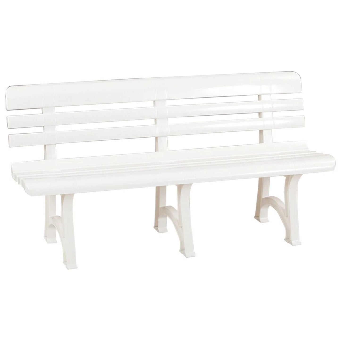 Panchina in polipropilene per esterno, 3 posti