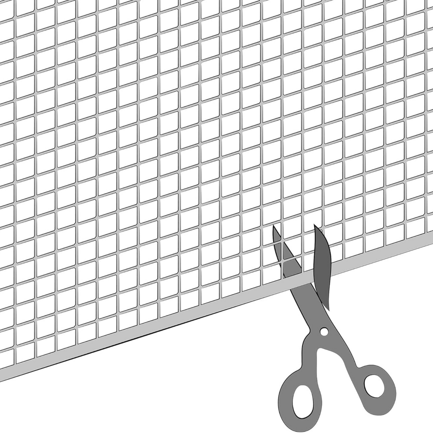 Rete protettiva in PVC 50 mt x 1 mt, per giardino, balconi, cancelli