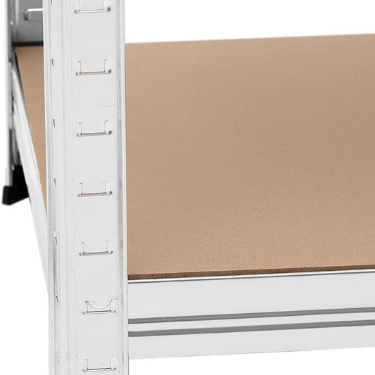 Scaffale in Mdf struttura in acciaio zincato 90x40x180H cm 5 ripiani