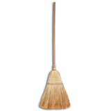 Scopa saggina 150cm, manico in legno