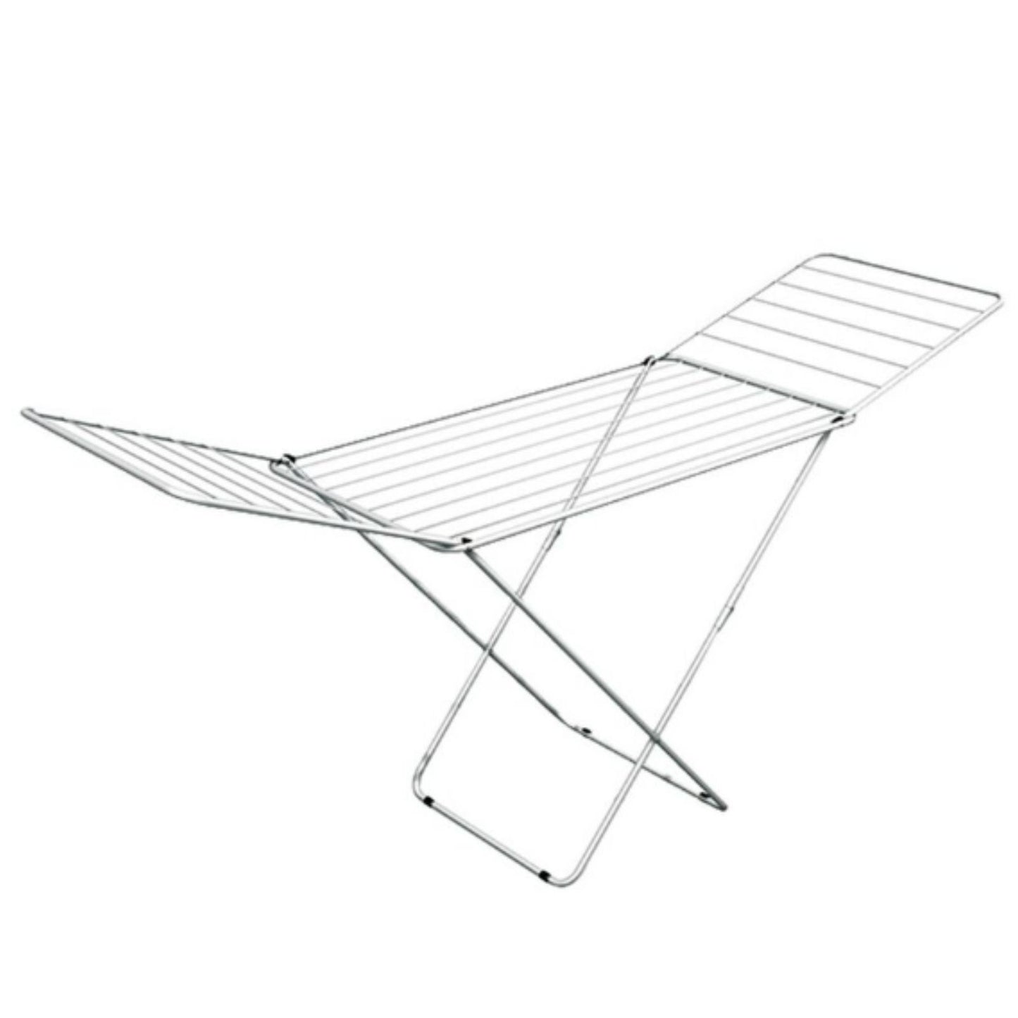 Stendibiancheria da pavimento in acciaio, 18 metri