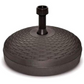 Base in Plastica per Ombrellone Effetto Rattan Antracite